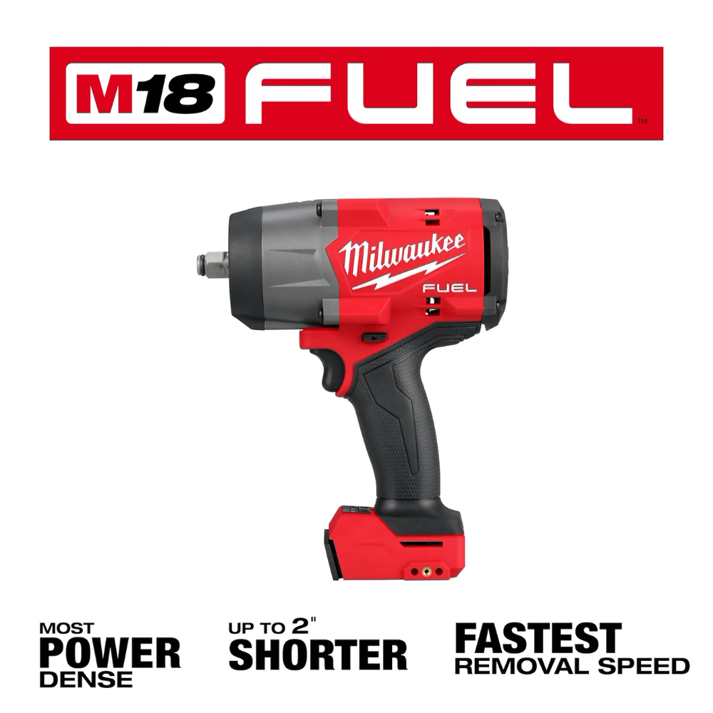 Milwaukee M18 FUEL 1/2" HTIW w/ Friction Ring & Grease Gun C from Columbia Safety